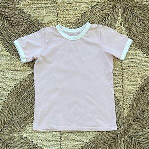 Winter Water Factory Pink Ringer Tee